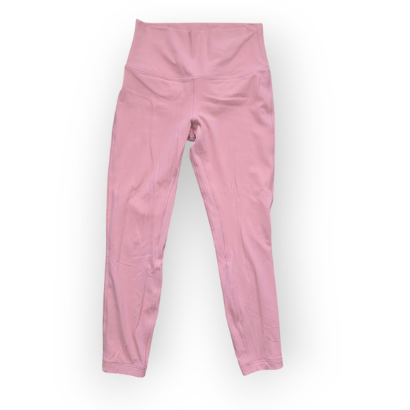 Lululemon Align High Rise Pink Puff Activewear Buttery Leggings Women Sz 8 - Picture 8 of 14